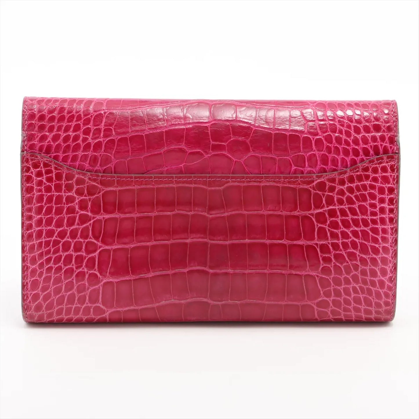 HERMES Constance Long Alligator Wallet with Gold Hardware C:2018 Bag