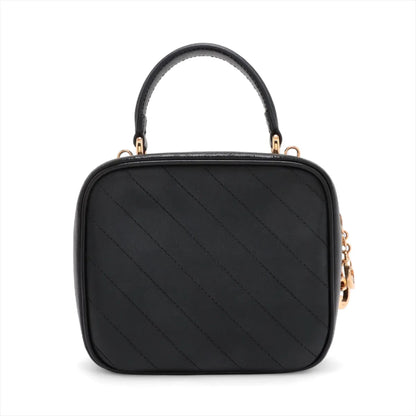 GUCCI Blondie Leather 2-Way Handbag, Black, 744434, Shoulder Bag