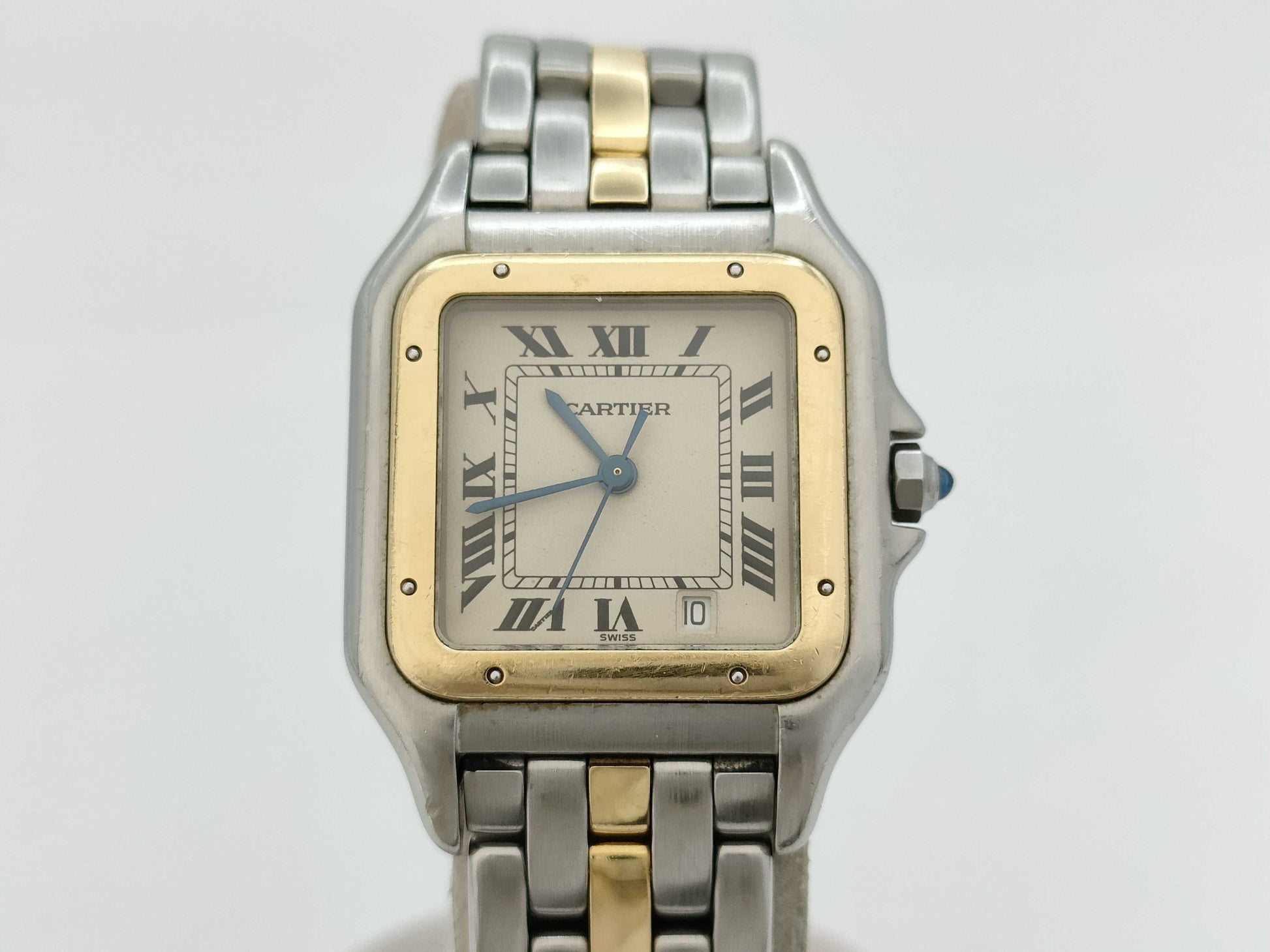 Cartier Panthere MM Date 1 Row Quartz 187949 010201 Women's Watch
