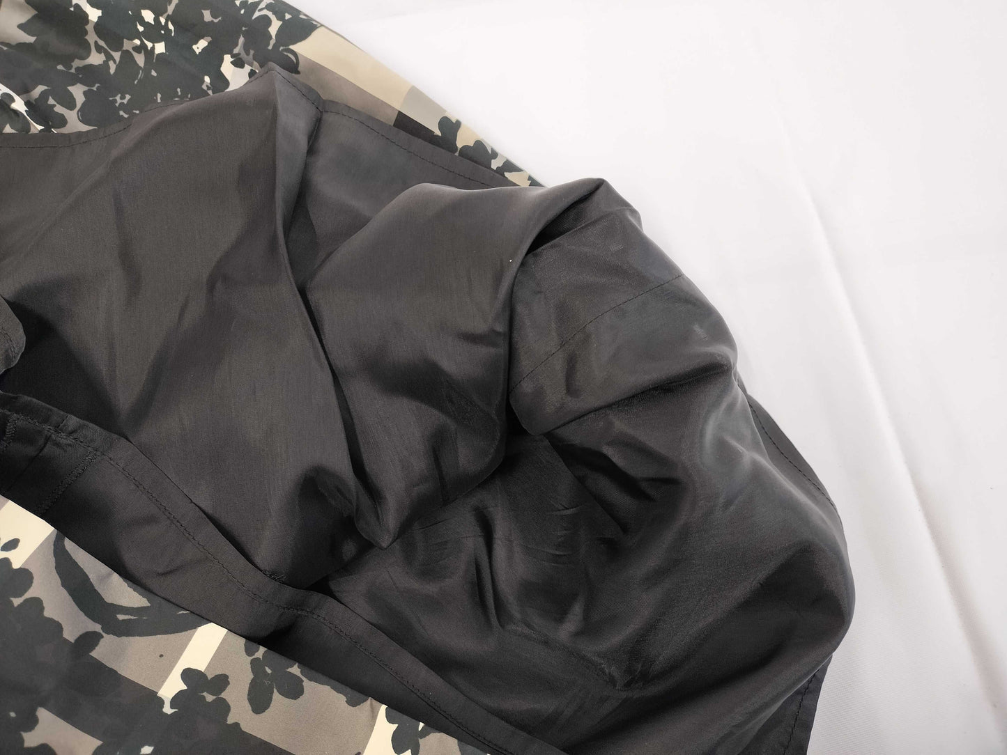 BURBERRY London Black Floral Dress, Plus Size UK10