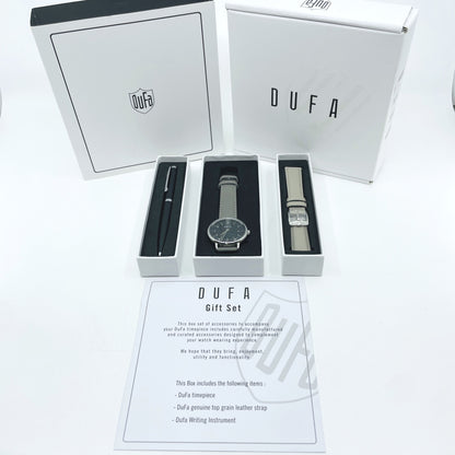 DUFA DF-9011 Automatic Black Dial Men's Watch