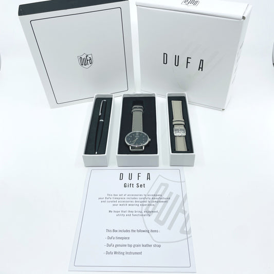DUFA DF-9011 Automatic Black Dial Men's Watch