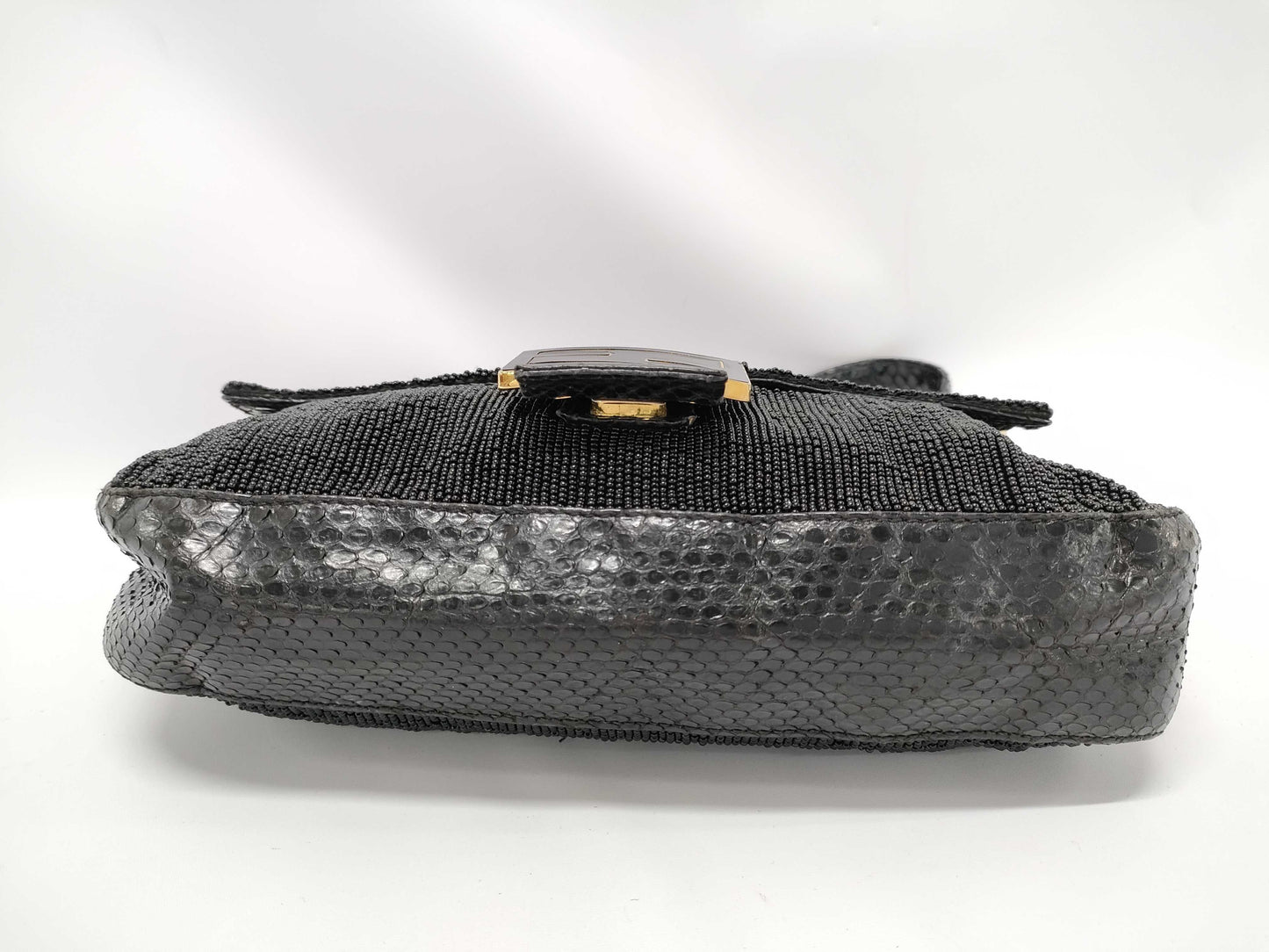 FENDI FENDI Fendi Beaded Baguette Mamma Bucket Shoulder Bag Bag