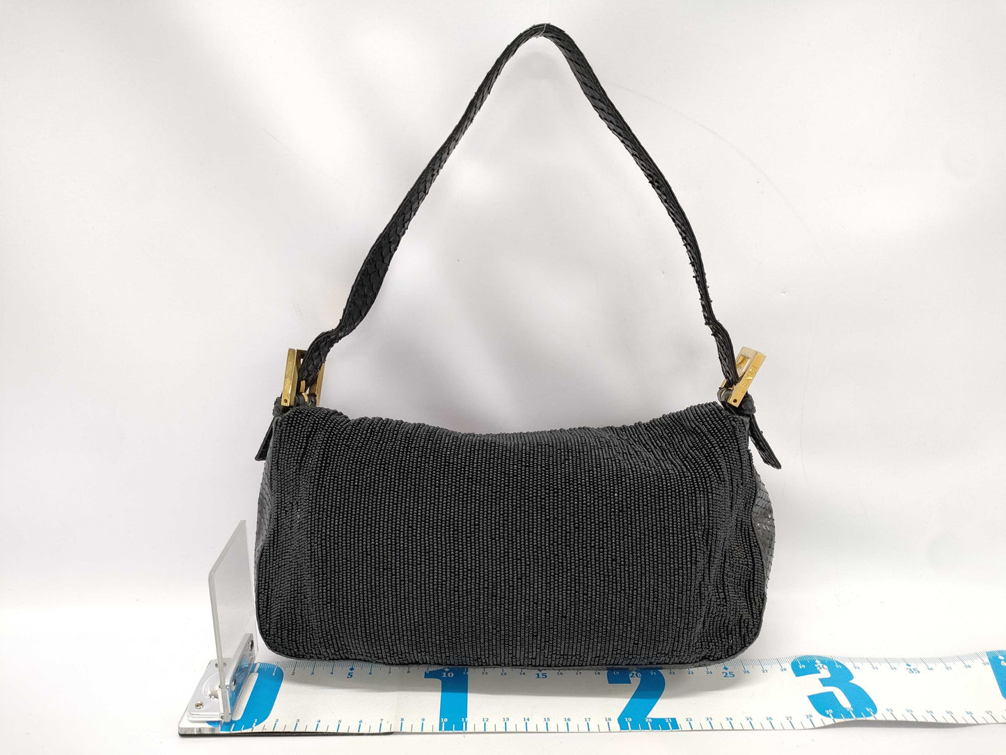 FENDI FENDI Fendi Beaded Baguette Mamma Bucket Shoulder Bag Bag