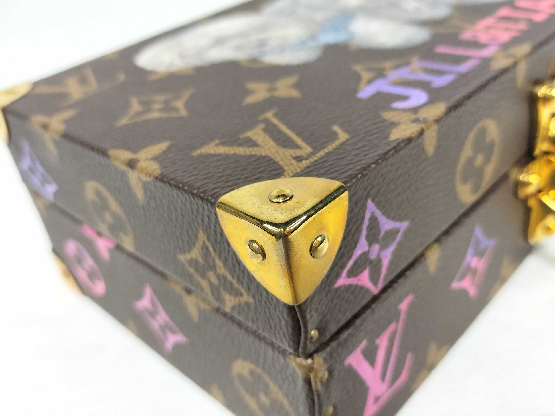 LOUIS VUITTON Monogram Louis Vuitton Polyvalent Monogram Coffret M41877 AS4281 Personalized Other Accessories