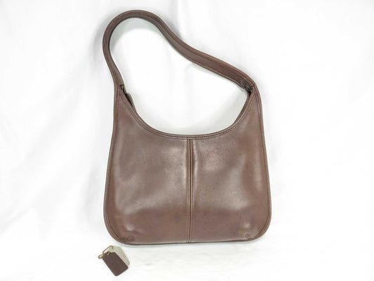 COACH Ergo 9025 Semi-Shoulder Leather Brown One-Shoulder Shoulder Bag