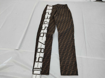 FENDI Zucca pattern pants size I42 pants