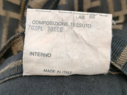 FENDI Zucca pattern pants size I42 pants