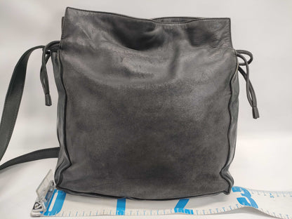 LOEWE 7233 Flamenco Shoulder Bag, Black