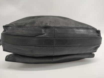 LOEWE 7233 Flamenco Shoulder Bag, Black