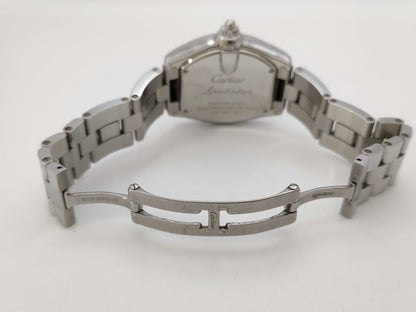 Cartier Roadster SM W62017V3 2675 259173BB Quartz Pink Dial Women's Watch