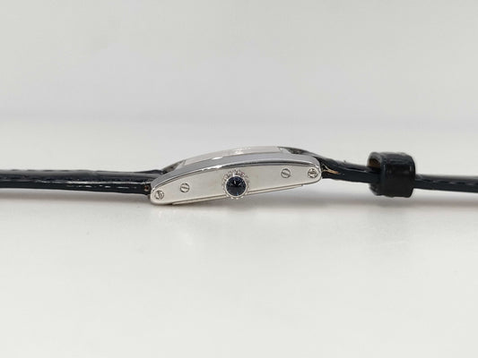 Cartier Tank Alonge W15364W3 2544912112CD Quartz 18K Gold Women's Watch