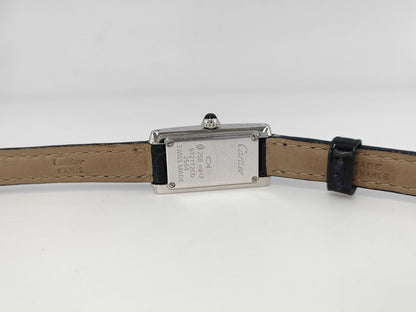 Cartier Tank Alonge W15364W3 2544912112CD Quartz 18K Gold Women's Watch