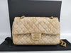 CHANEL Matelasse 25 Double Flap Jacquard Double Chain Gold Hardware Chain Shoulder Bag 17 Series