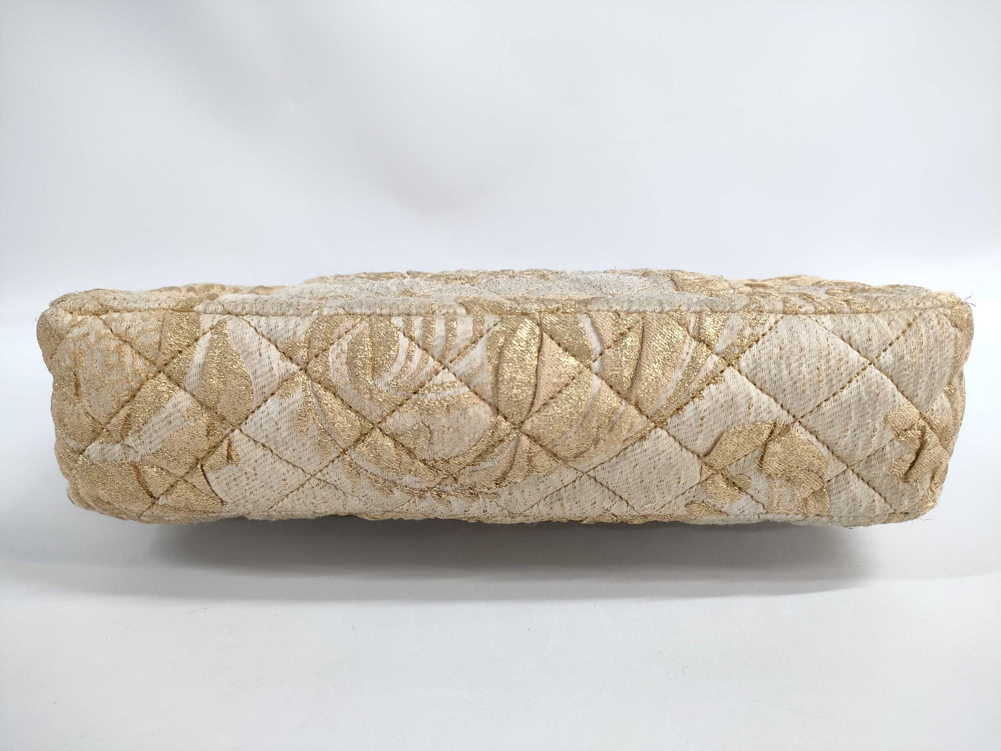 CHANEL Matelasse 25 Double Flap Jacquard Double Chain Gold Hardware Chain Shoulder Bag 17 Series