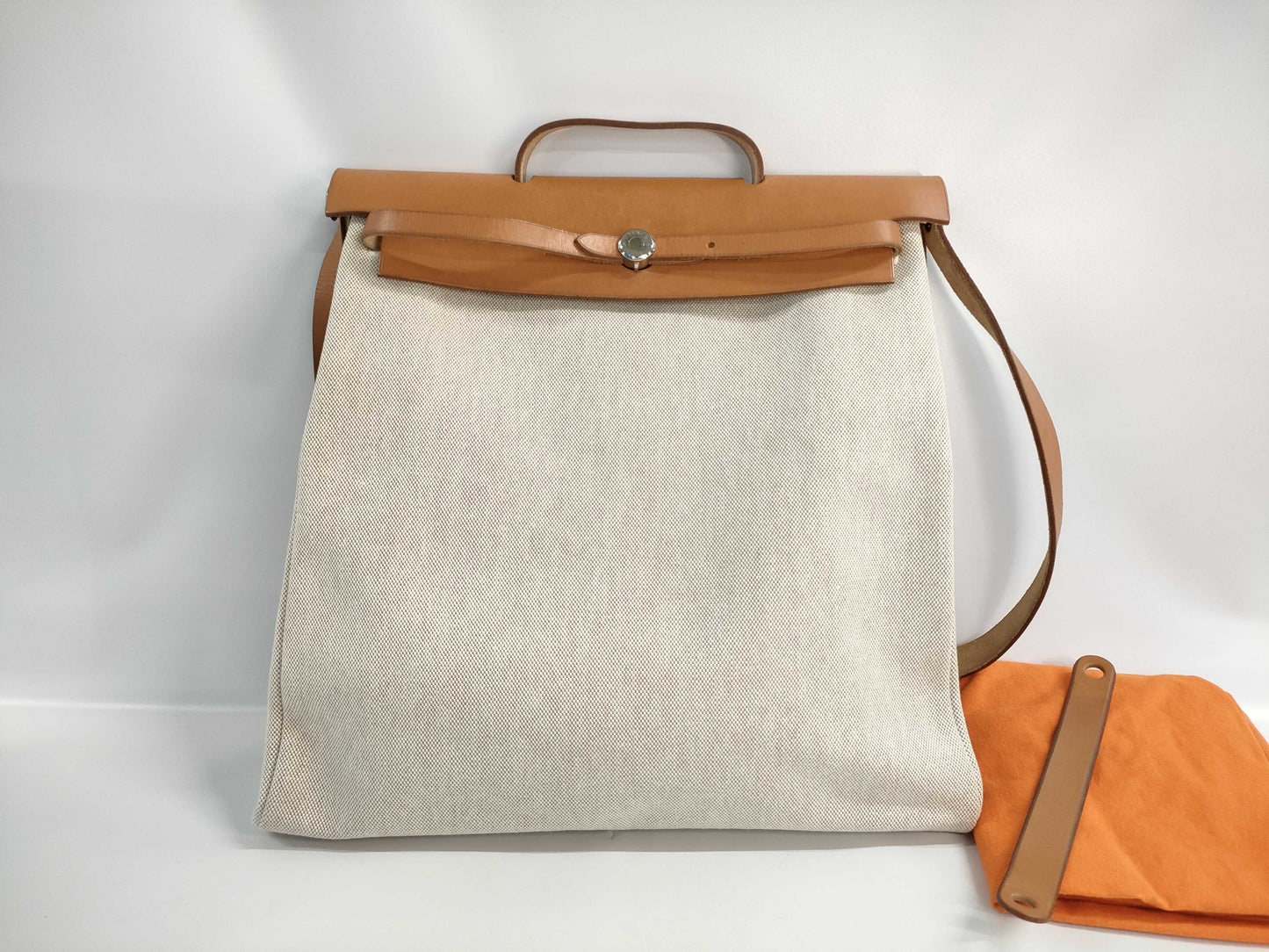 HERMES Shoulder Bag, Brown, E Stamp