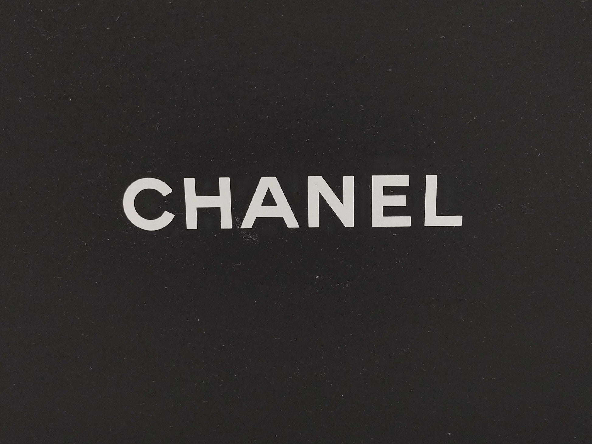CHANEL Empty Box, Matte Black, Magnetic Closure, Set of 4 