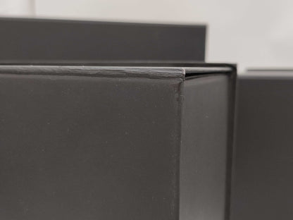 CHANEL Empty Box, Matte Black, Magnetic Closure, 5 Boxes 