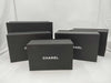 CHANEL Empty Box, Matte Black, Magnetic Closure, 5 Boxes 