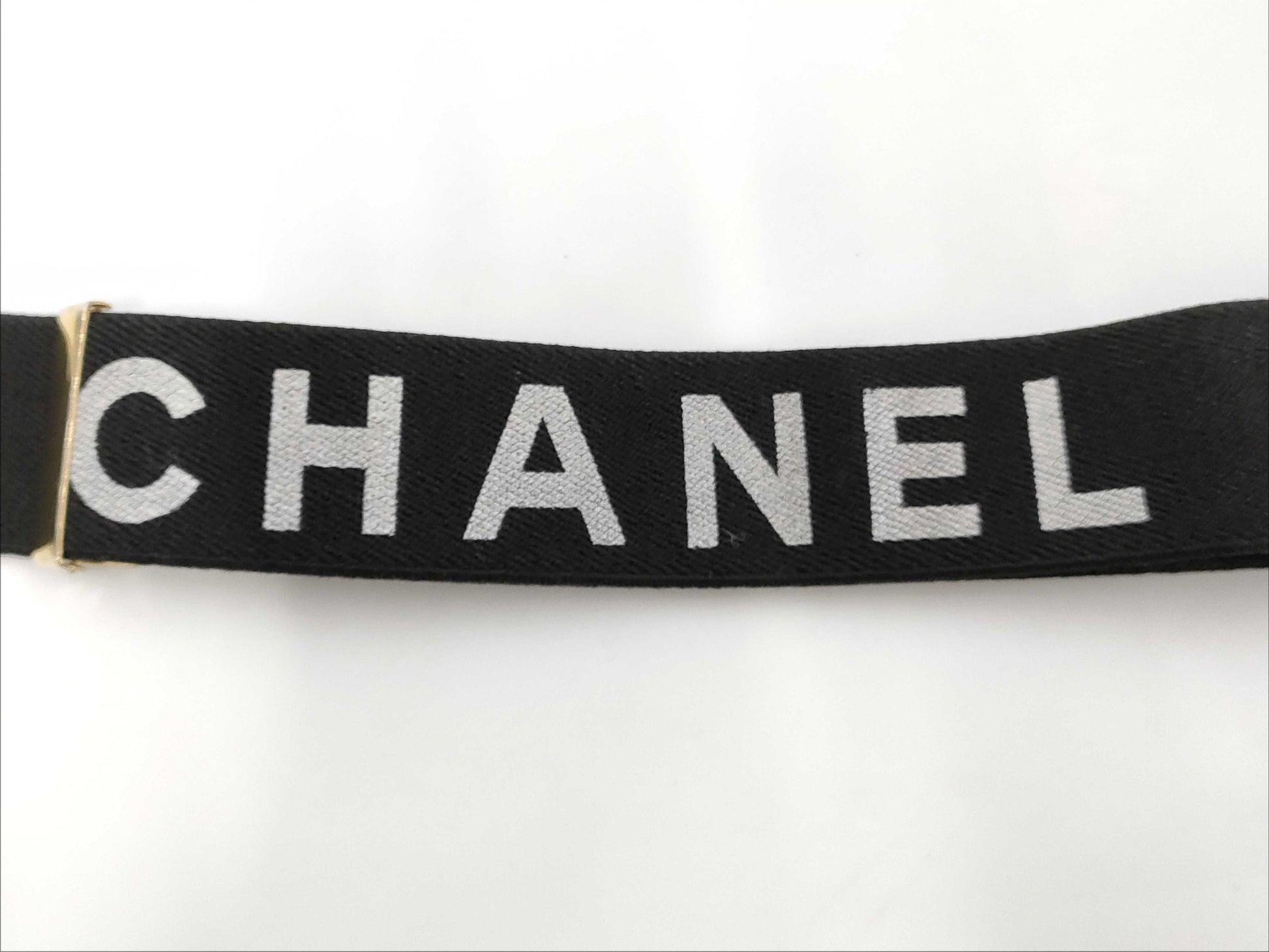 CHANEL Suspenders Two-Tone Other Accessories