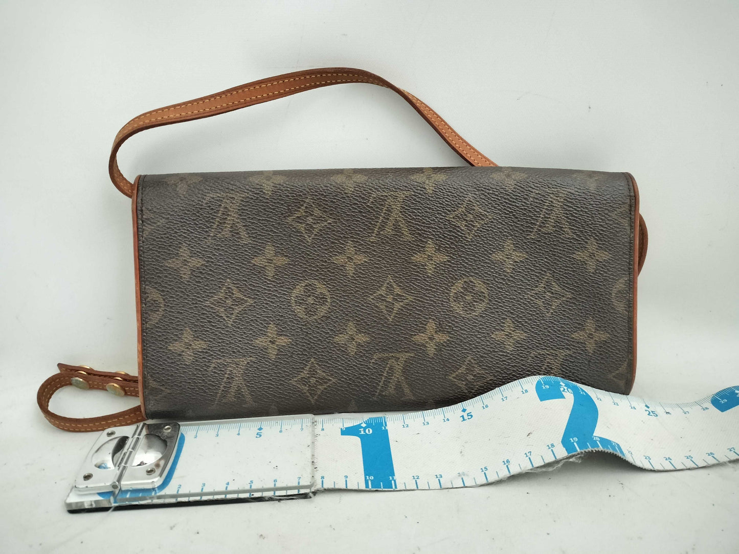 LOUIS VUITTON Monogram Pochette Twin GM M51852 Shoulder Bag