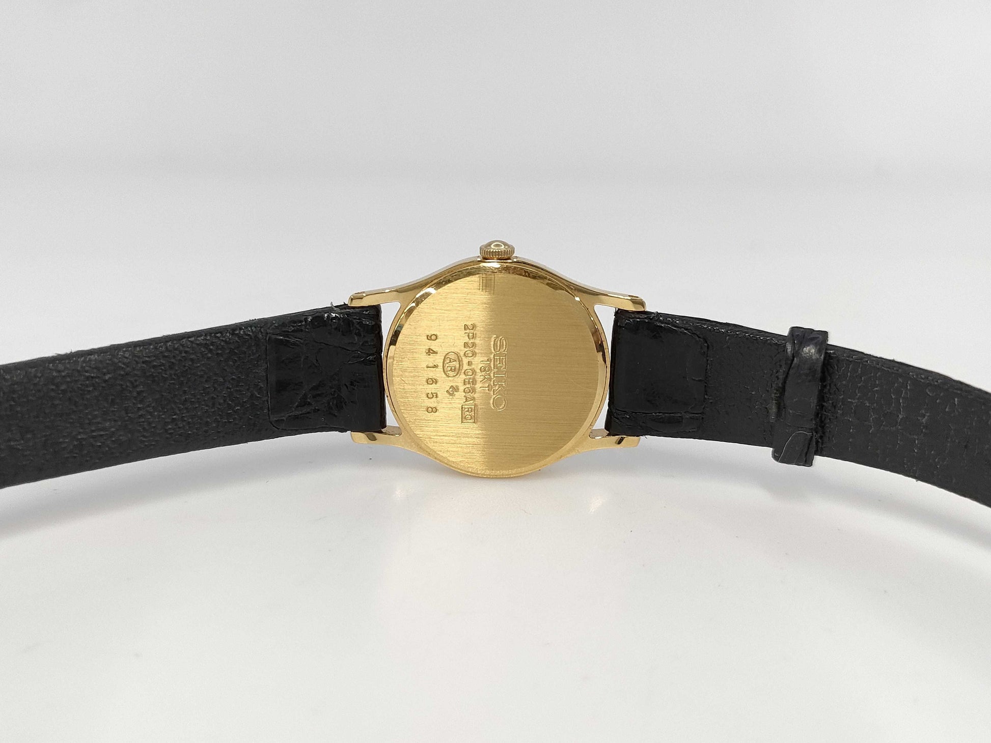 SEIKO 2P20-0E6A 941658 Quartz K18 Women's Watch