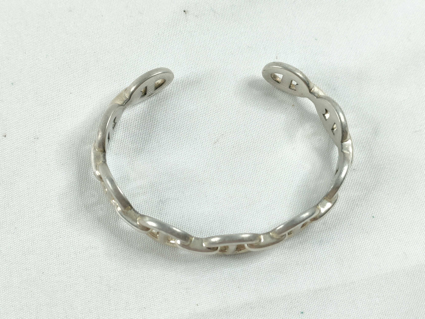 HERMES Chaine d'Ancre MM Bracelet SV925 5.2g Bracelet/Bangle