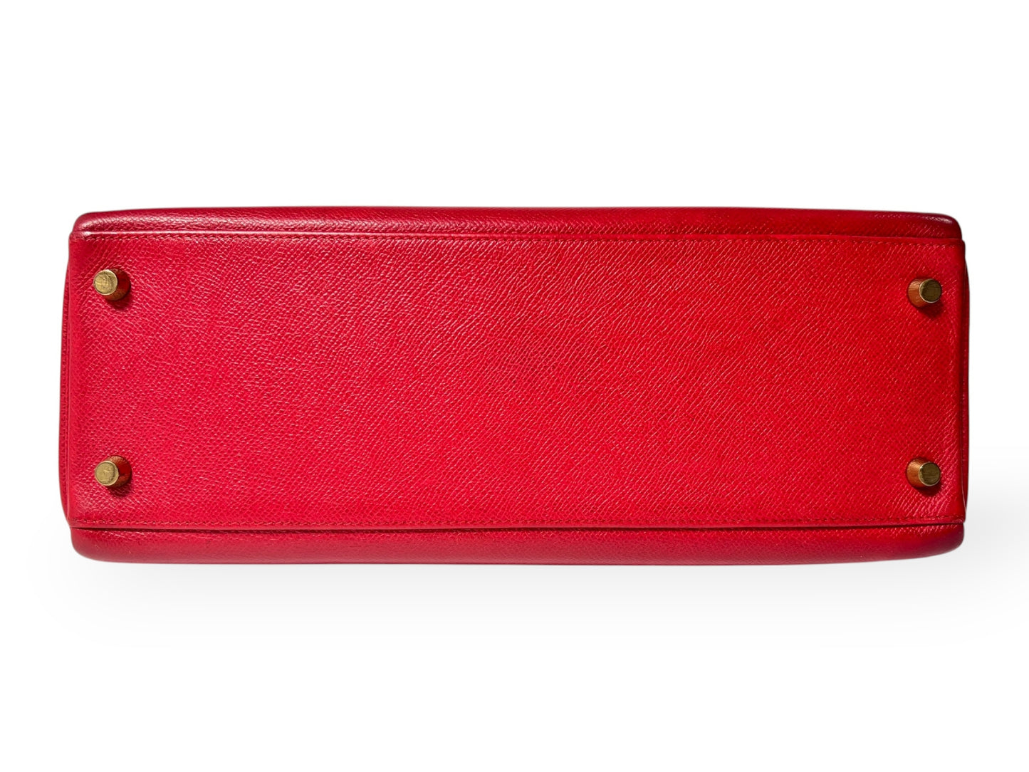 HERMES Kelly 32 Le Tourne Handbag with 〇Y Stamp and Gold Hardware