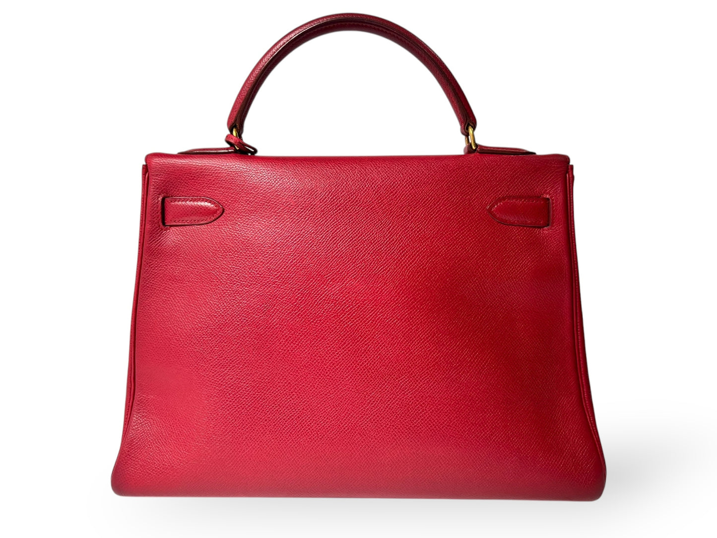 HERMES Kelly 32 Le Tourne Handbag with 〇Y Stamp and Gold Hardware