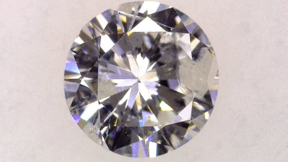 1.348ct G I-1 GOOD/GD/FR FAINT NATURAL 7.20-7.28×4.22mm Loose Diamond