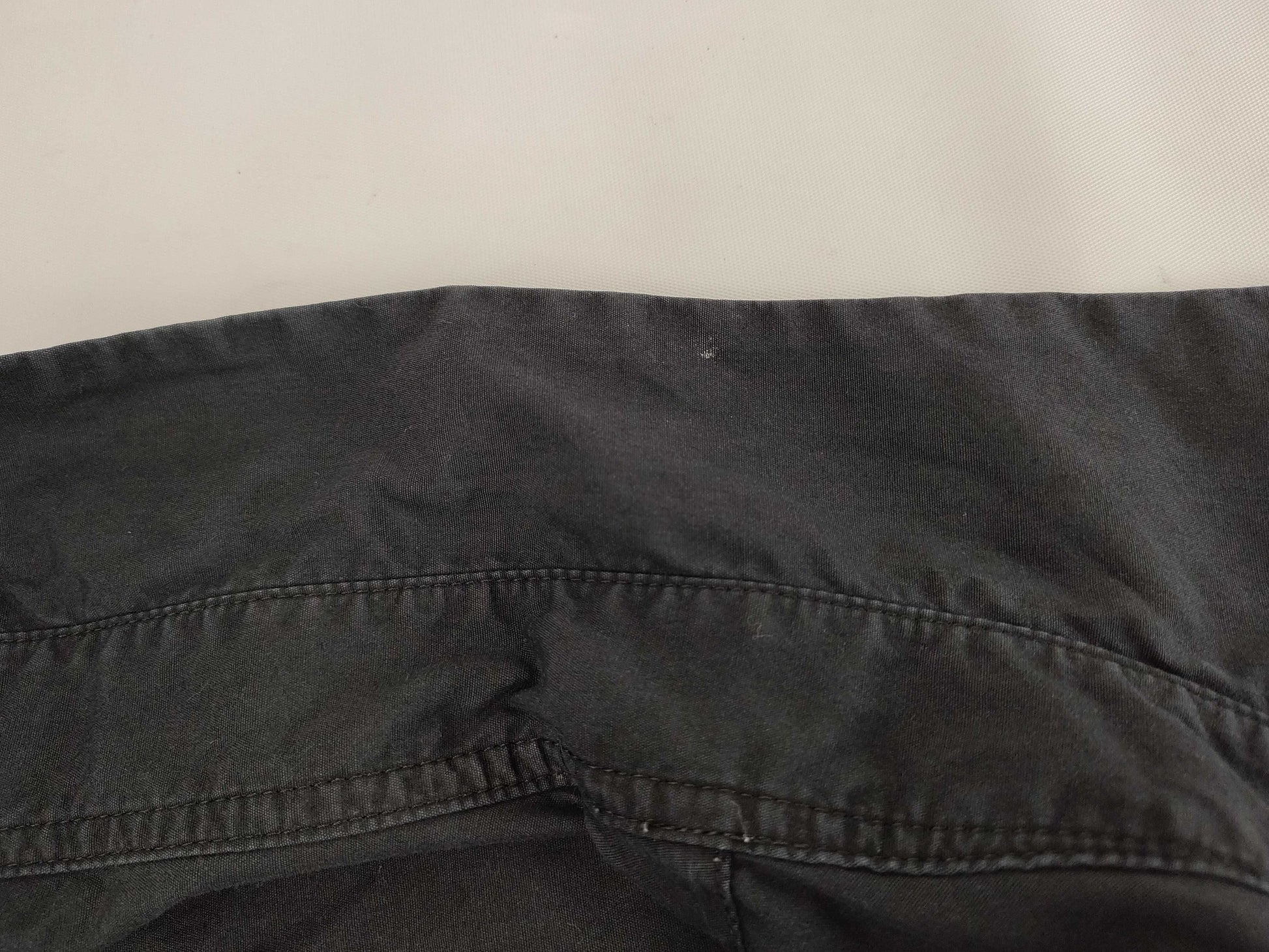 Ys Yohji Yamamoto Short Sleeve Shirt, Black, Size 3