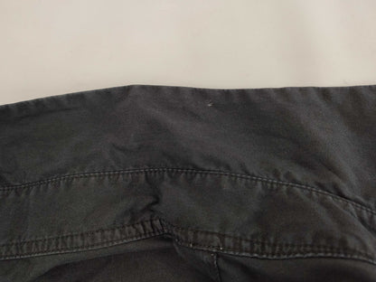 Ys Yohji Yamamoto Short Sleeve Shirt, Black, Size 3