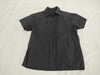 Ys Yohji Yamamoto Short Sleeve Shirt, Black, Size 3