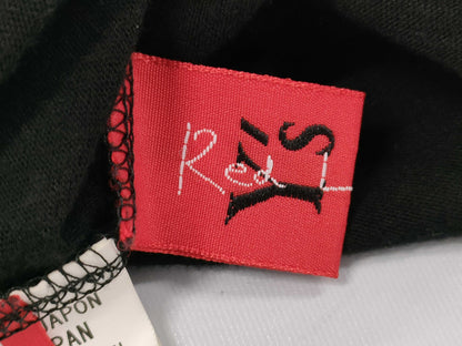 Ys Red Label Yohji Yamamoto Women's Lightweight Turtleneck Knit Top in Black, Size 2