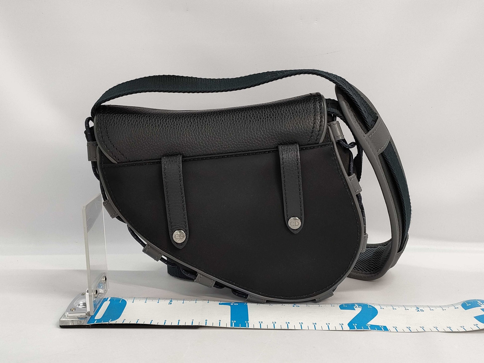 Dior SACAI collaboration saddle bag shoulder bag