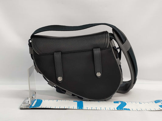 Dior SACAI collaboration saddle bag shoulder bag