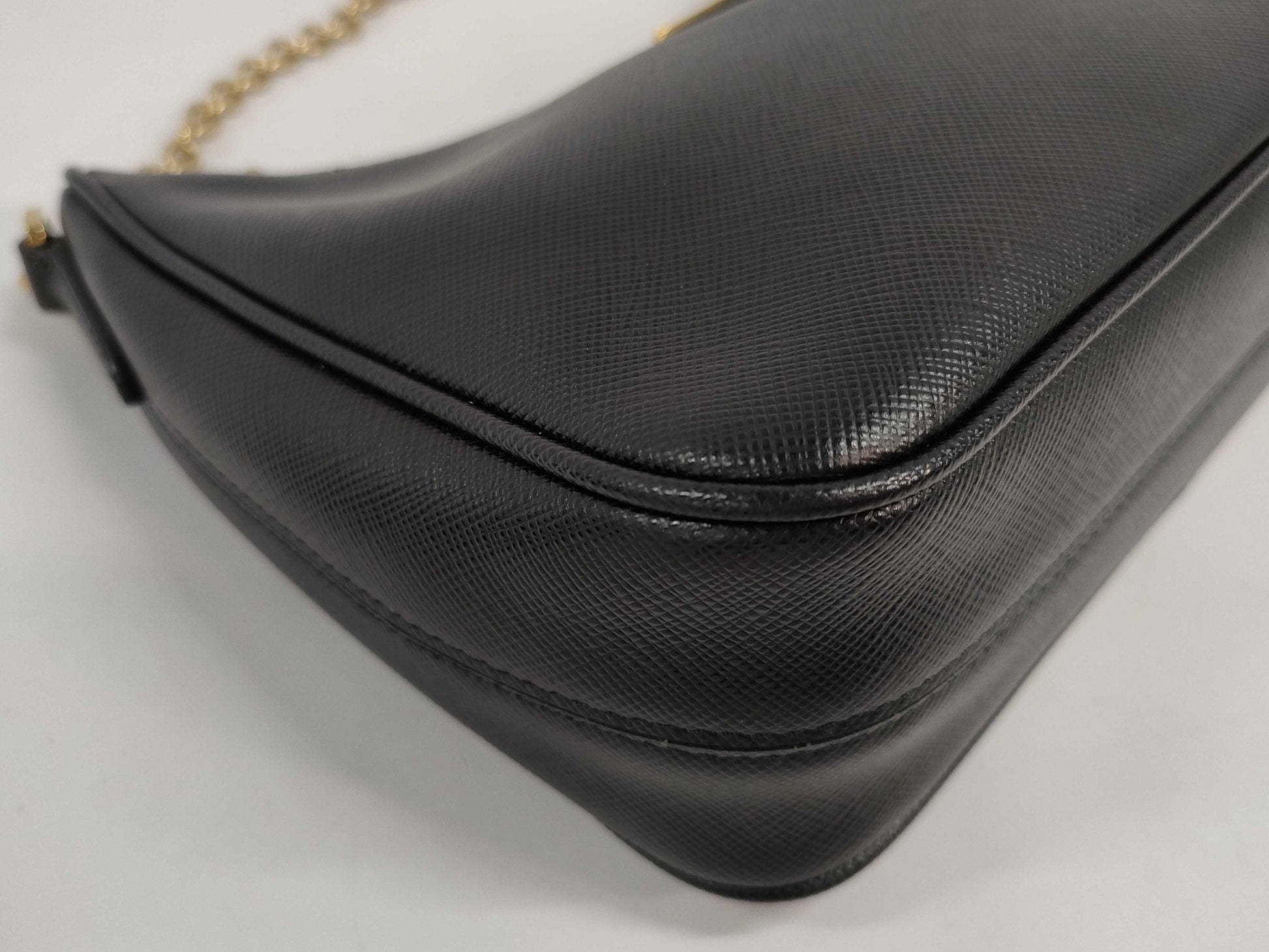 PRADA Saffiano Chain Shoulder Bag