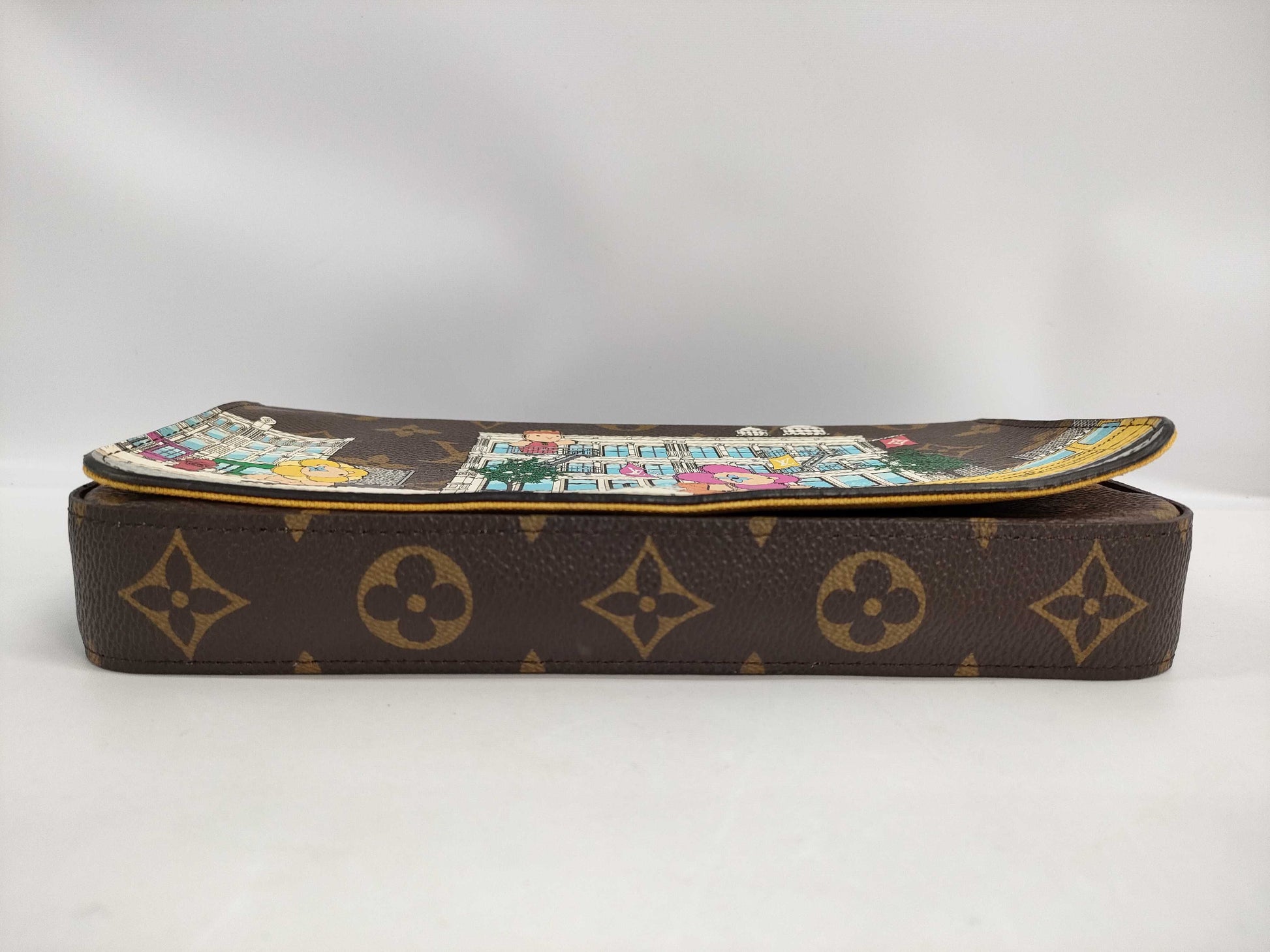 LOUIS VUITTON LOUIS VUITTON Monogram Pochette Felicie IC Chiff Shoulder Bag