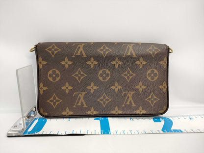 LOUIS VUITTON LOUIS VUITTON Monogram Pochette Felicie IC Chiff Shoulder Bag
