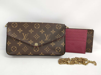 LOUIS VUITTON LOUIS VUITTON Monogram Pochette Felicie Shoulder Bag