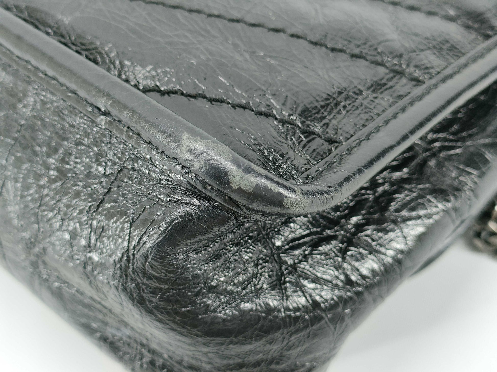 SAINT LAURENT Paris Niki Baby Leather Chain Shoulder Bag 533037 Shoulder Bag