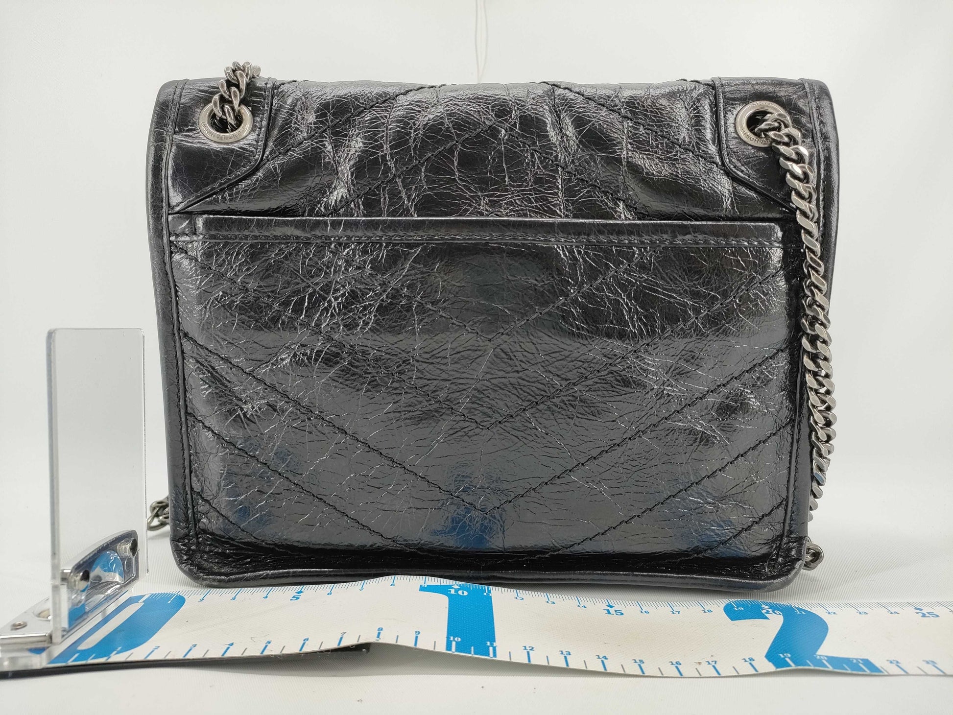 SAINT LAURENT Paris Niki Baby Leather Chain Shoulder Bag 533037 Shoulder Bag