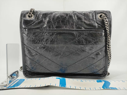 SAINT LAURENT Paris Niki Baby Leather Chain Shoulder Bag 533037 Shoulder Bag