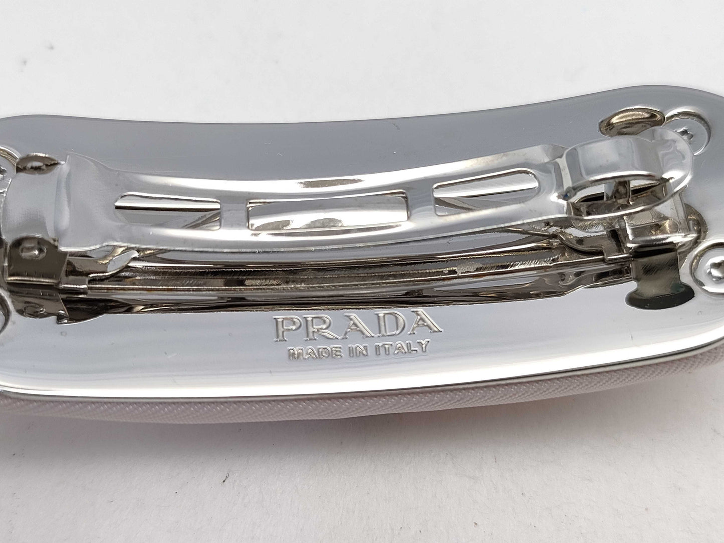 PRADA Prada Barrette Pink 1IF129 Accessories: Box, Card, Hair Accessory