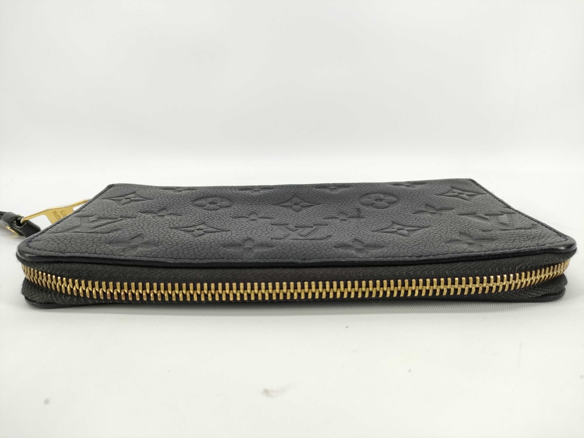 LOUIS VUITTON Monogram Empreinte Louis Vuitton Monogram Empreinte Zippy Wallet Vertical Wallet