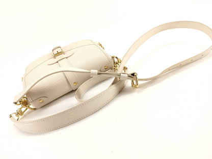 LOUIS VUITTON Epi Saumur BB M23746 RFID Bag. Accessories: Box, dust bag, and shoulder bag.