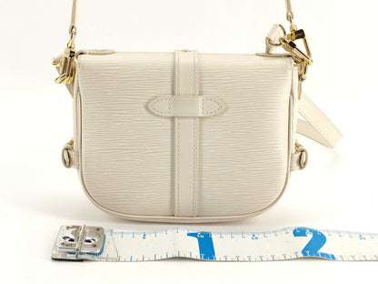 LOUIS VUITTON Epi Saumur BB M23746 RFID Bag. Accessories: Box, dust bag, and shoulder bag.