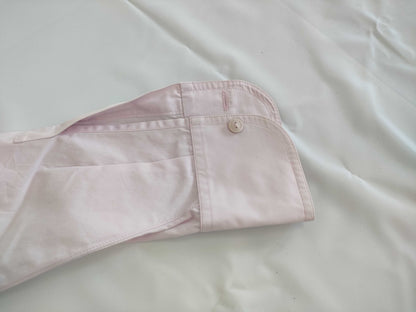 CHANEL CHANEL Dress Shirt Top Pink Paper Tag Size M Shirt