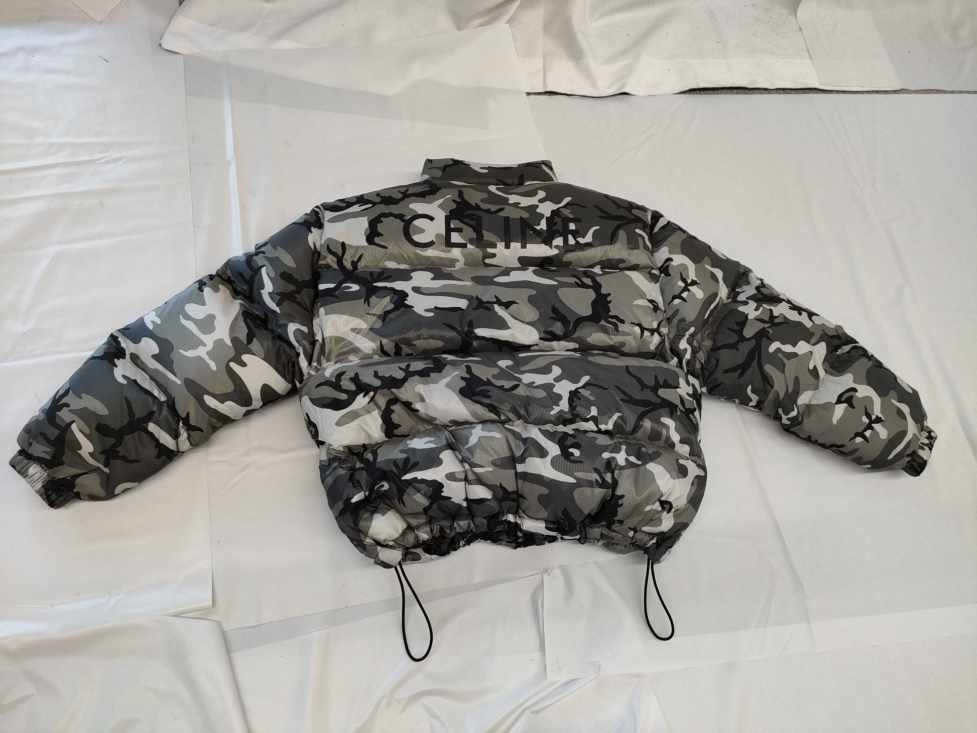 Celine Unused Triomphe Camouflage Jacket Size 44