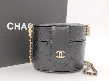 CHANEL Chain Shoulder Vanity Shoulder Bag